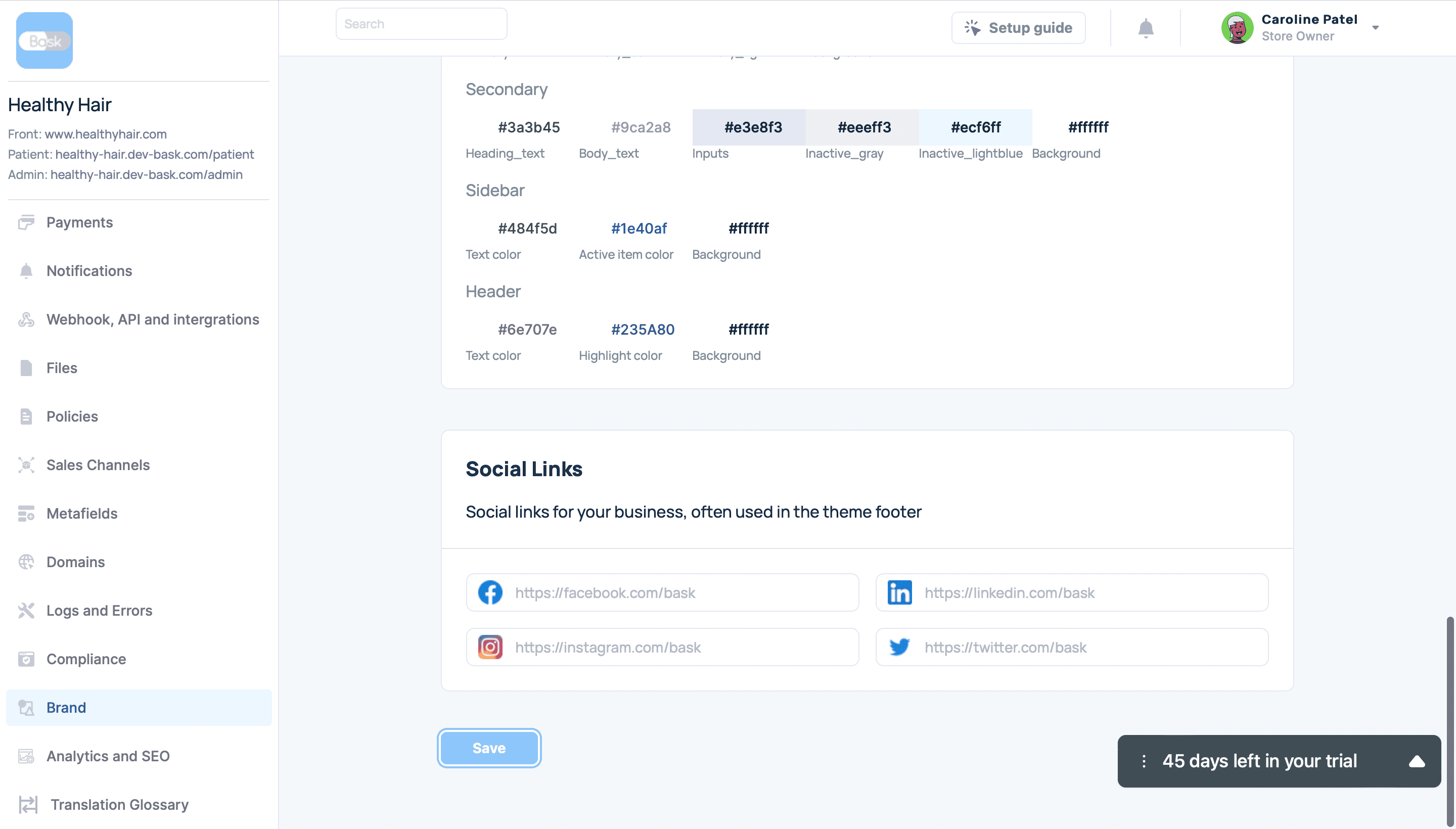Branding-Upload